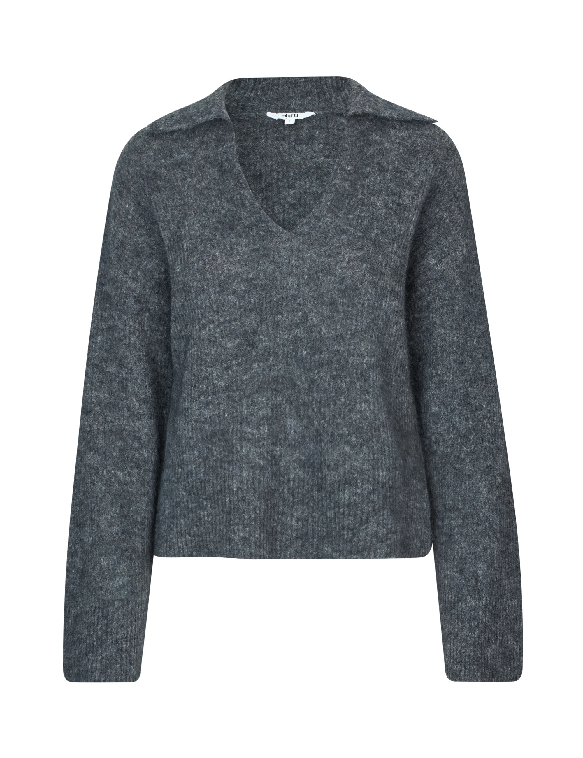 Ubika-M Knit Sweater - Charcoal Melange