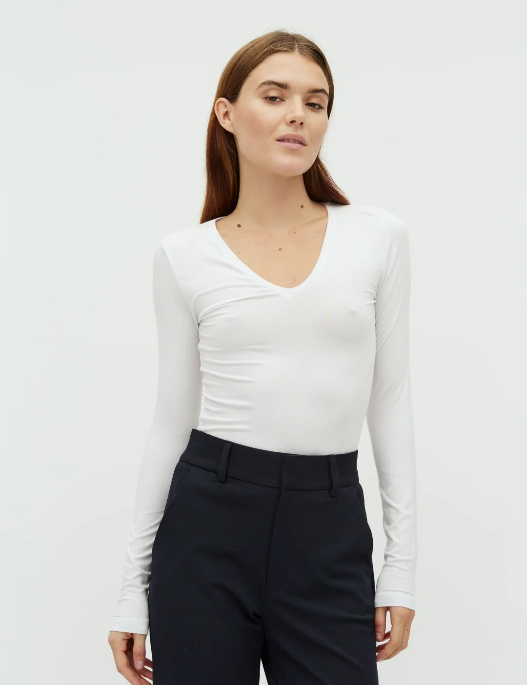 Vanna Basic Top - Optical White