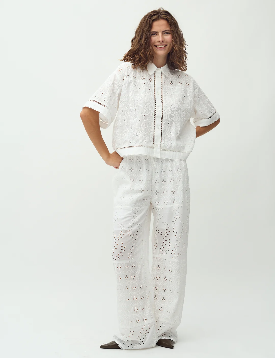 Viljane-M Trousers - White