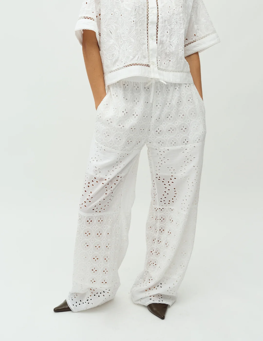 Viljane-M Trousers - White - Image 2