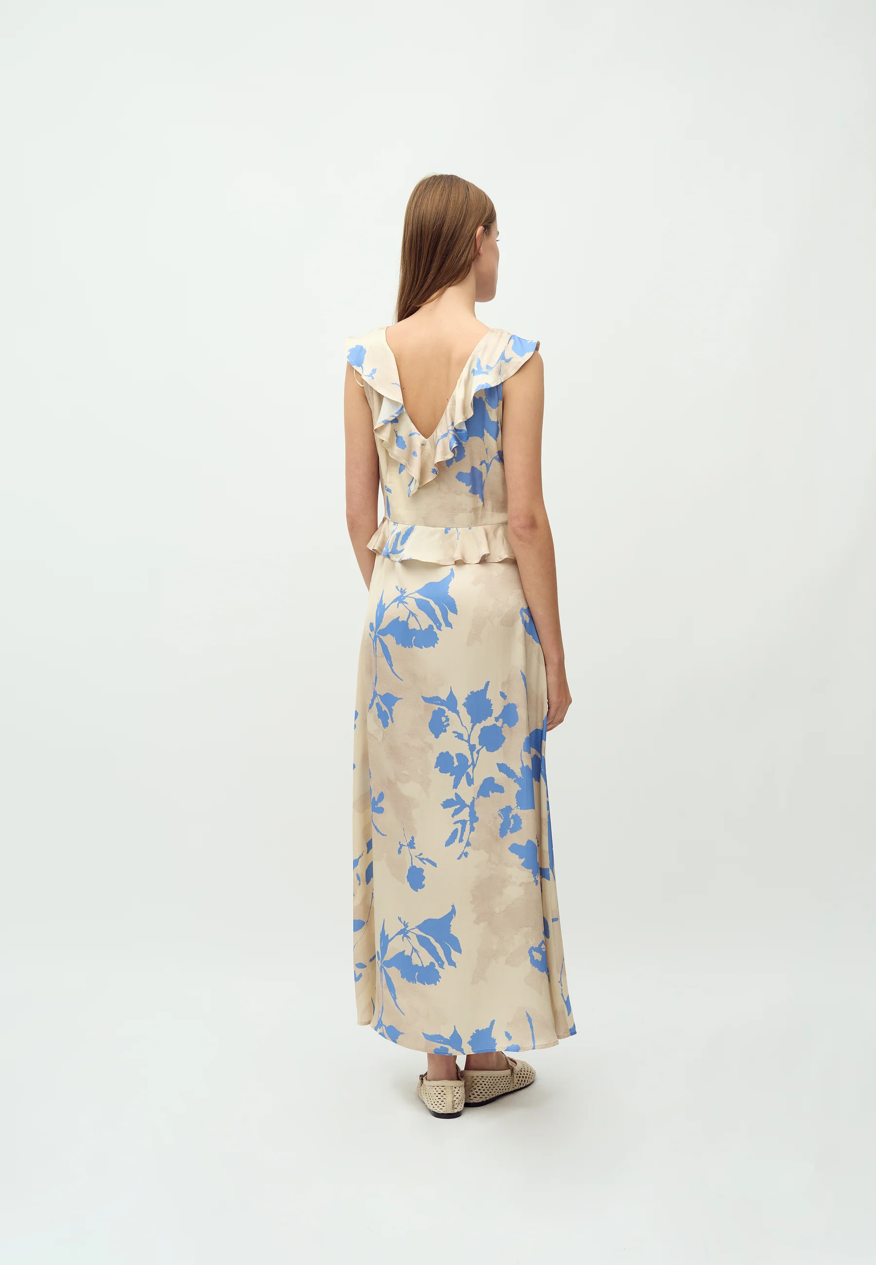 Yannie-M Dress - Blue Felissa Print - Image 2