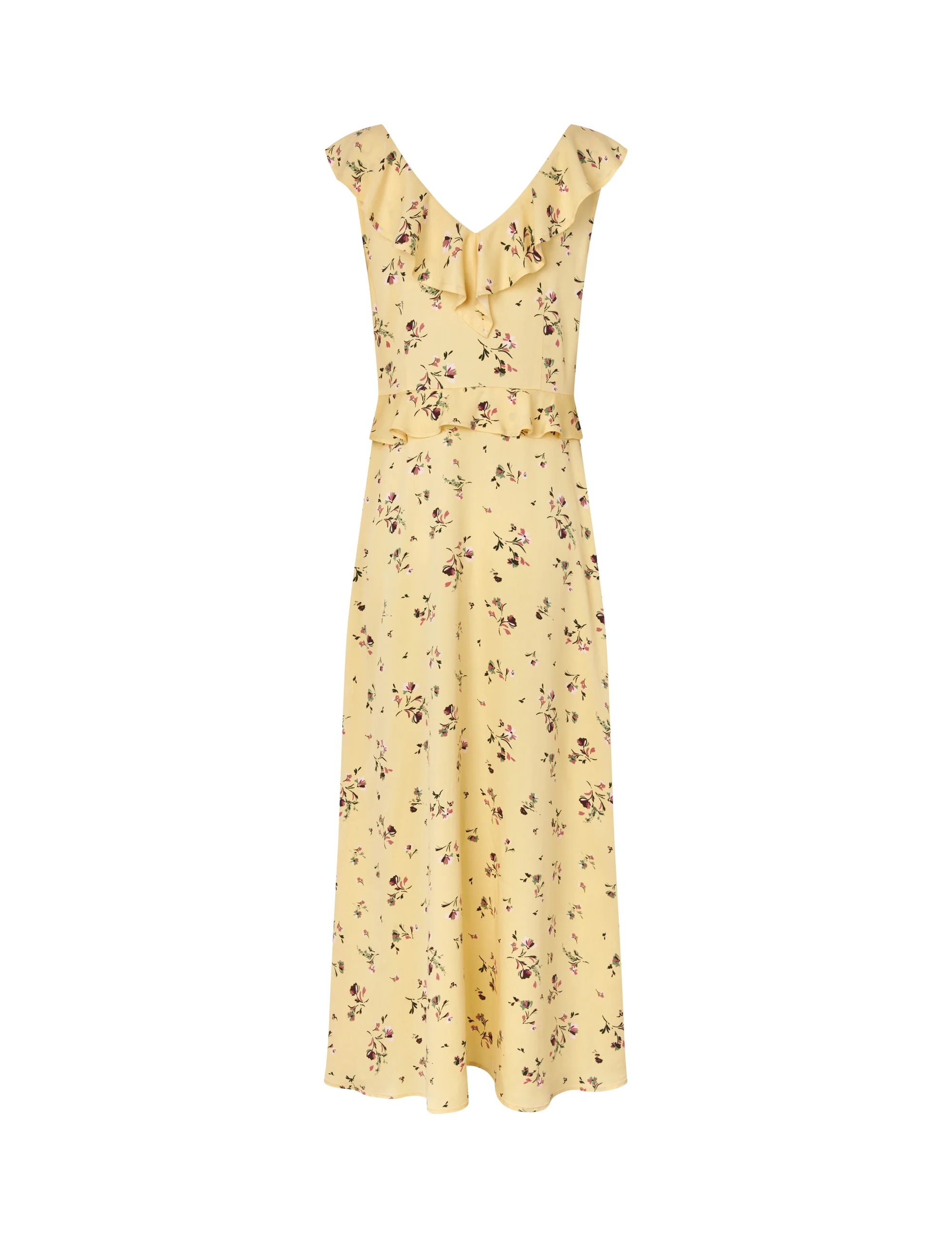 Yannie-M Dress - Lupir Print Yellow - Image 5