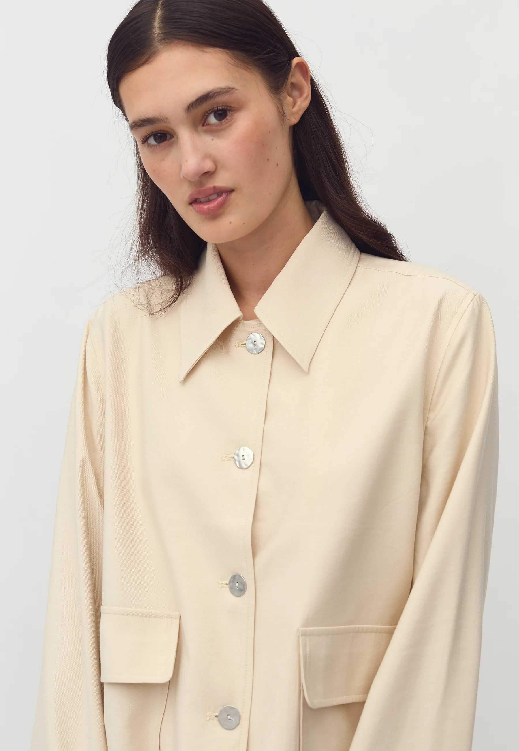 Yoshi-M Blazer Jacket - Oyster - Image 3