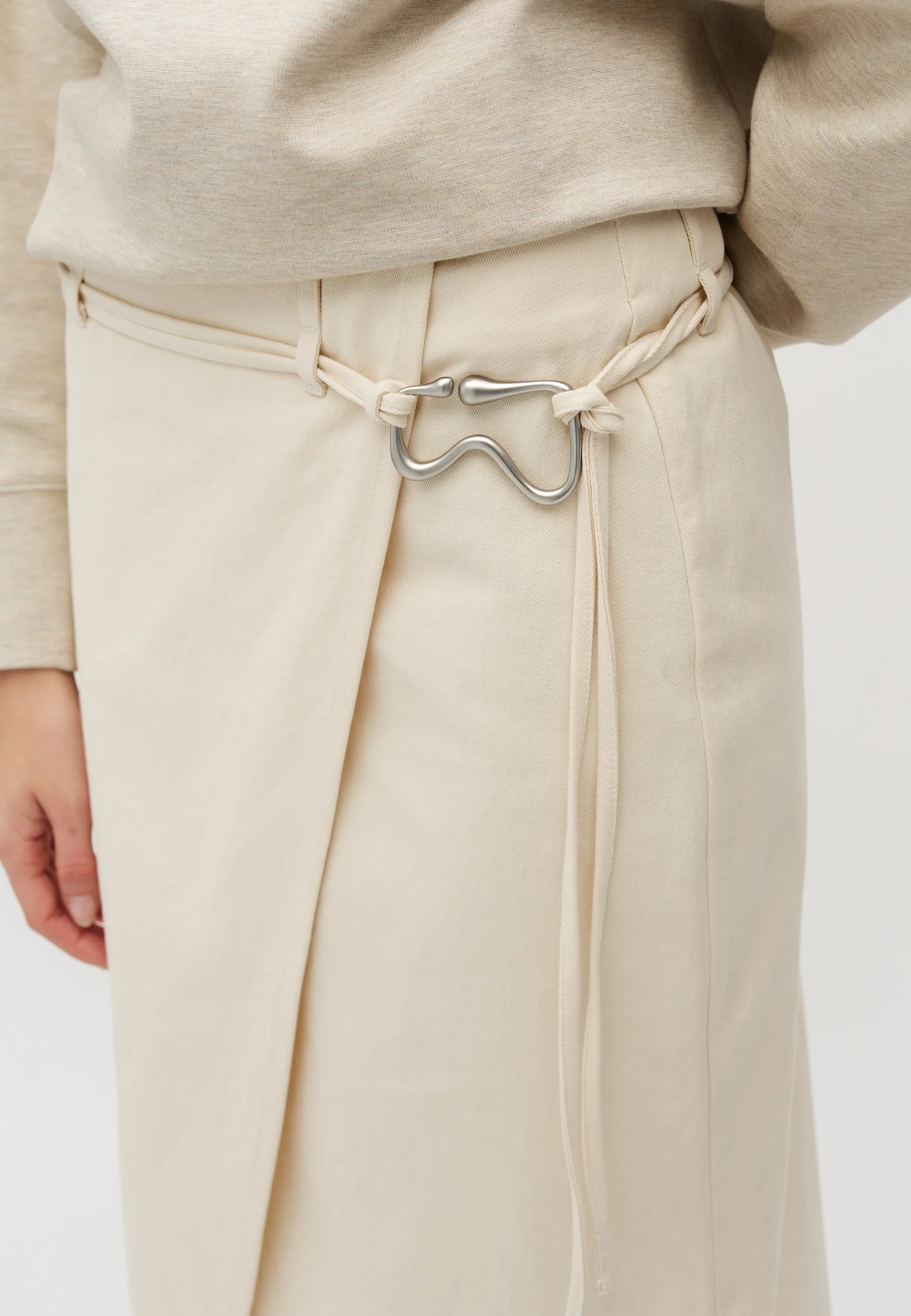 Zinaida-M Skirt - Ecru - Image 3
