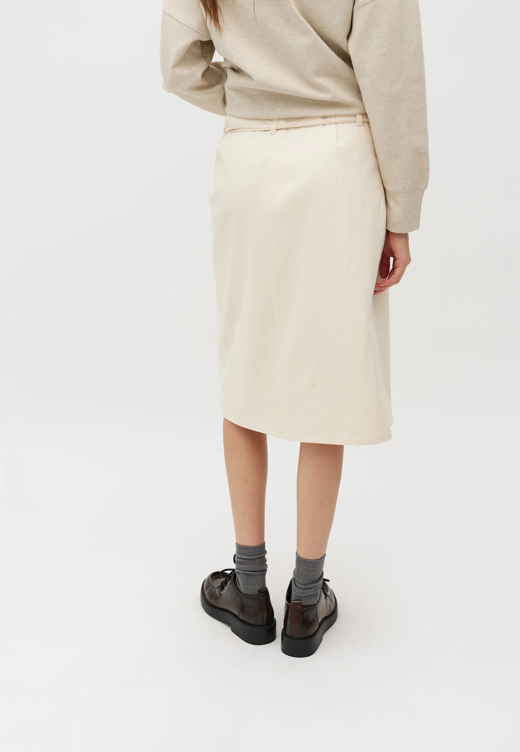 Zinaida-M Skirt - Ecru - Image 4